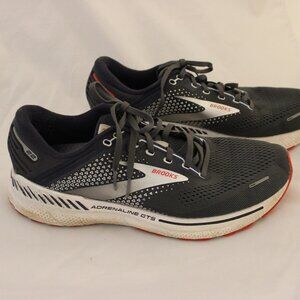Brooks Adrenaline GTS 22 Running Shoes Mens 11.5 Gray Sneakers Lace Up